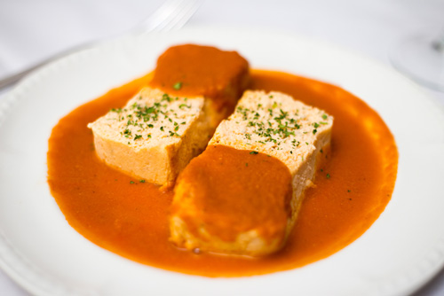 plato del restaurante pollitena